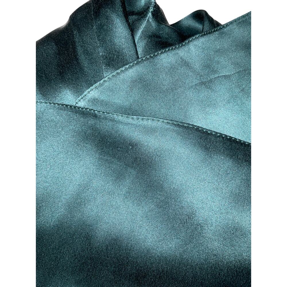 Zimmermann Gathered Teal Wide-Leg Size 3 Pants - Picture 6 of 6